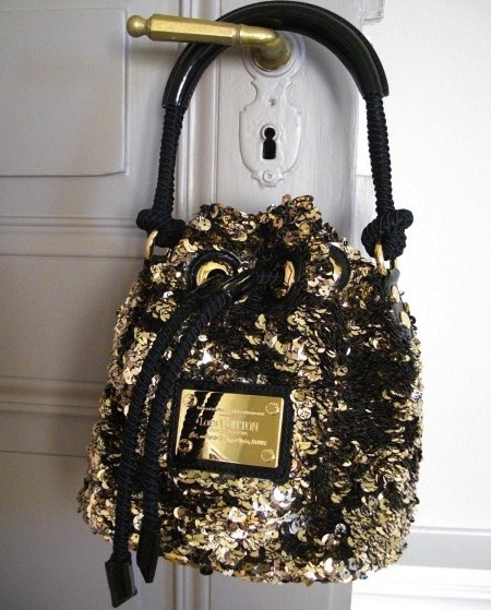 Louis Vuitton Sequin Mini Noe Rococo Bag