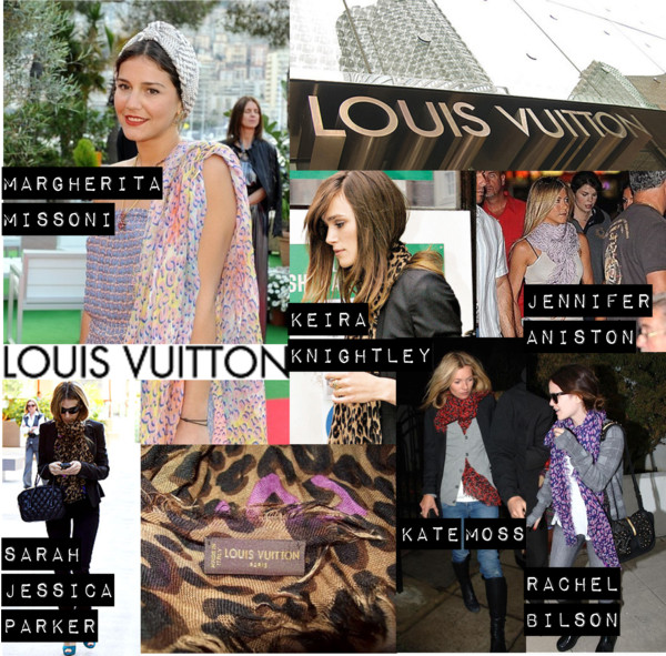 Louis Vuitton Stephen Sprouse Leopard Scarf shawl color ways