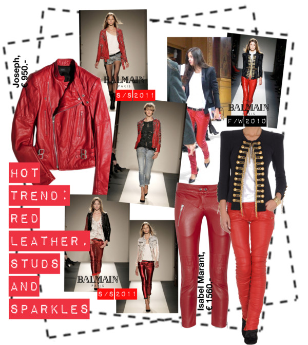 Red Leather | Closet