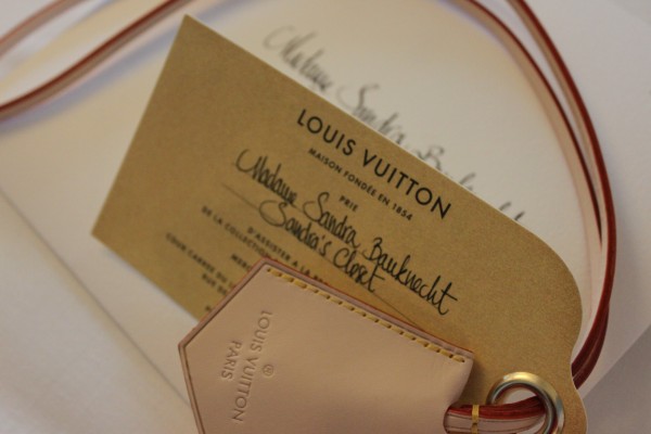 Louis Vuitton Black Name Tag w/ MI Initials Silvertone MINT 🇫🇷 –  PoshBagShop