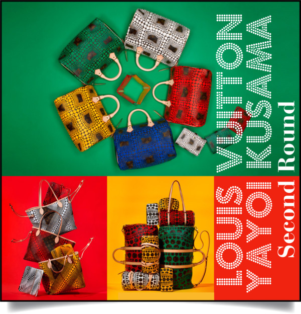 LOUIS VUITTON 2023 sneak peek: LV Yayoi Kusama anniversary 23 collection -  whole lot of polka dots 