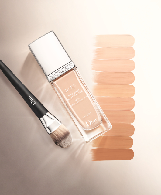 diorskin nude natural glow radiant foundation