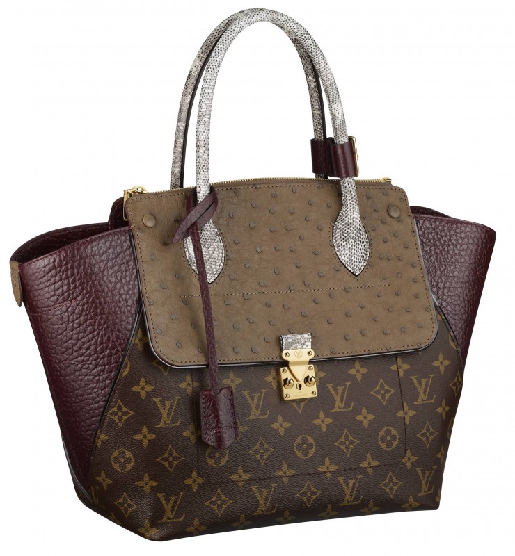 Louis Vuitton Limited Edition Bordeaux Exotique Majestueux Shoulder Bag