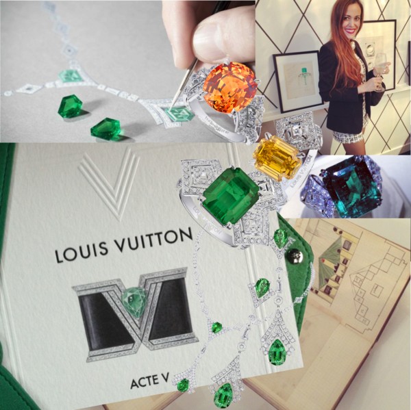 Stud earrings Louis Vuitton - Gem