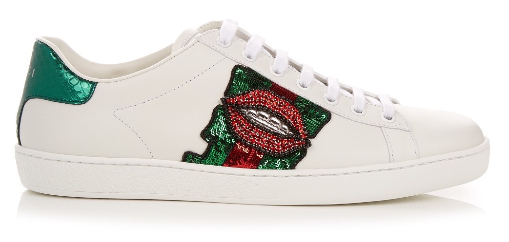 gucci kiss sneakers
