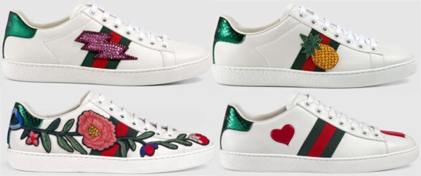 gucci shoes pineapple