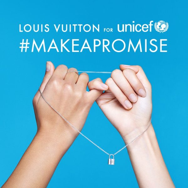 Louis Vuitton for UNICEF presents the first Silver Lockit by