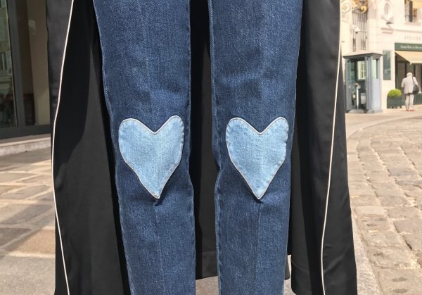 stella mccartney heart jeans
