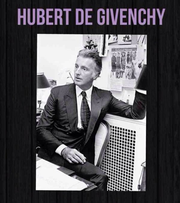 Hubert de Givenchy, the great friend of Balenciaga, has passed away
