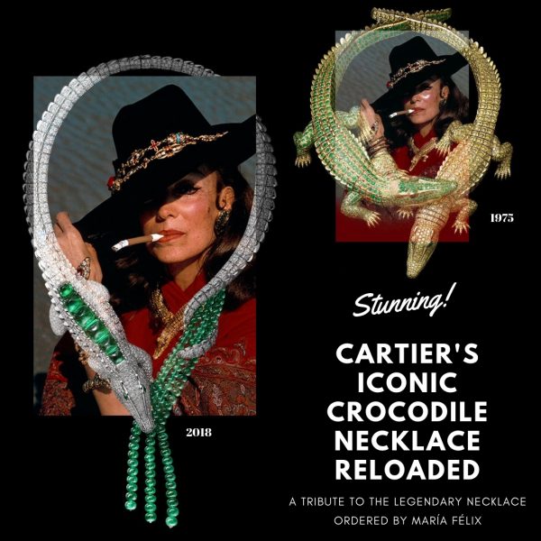 cartier crocodile necklace value