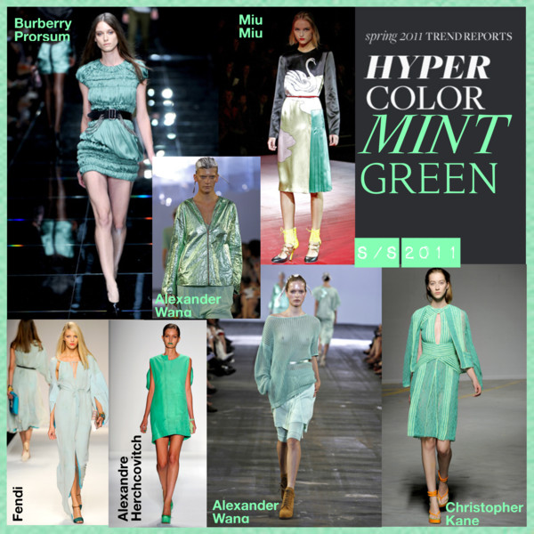 S S 2011: Hyper Colour Mint Green 