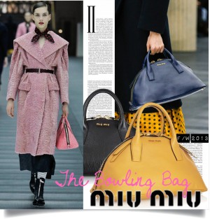 The Bowling Bag by Miu Miu | Sandra‘s Closet