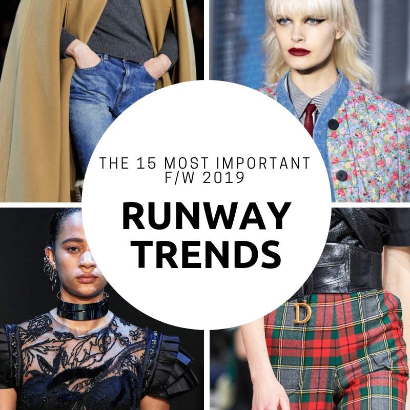 The Top 15 Runway Trends for F/W 2019 | Sandra‘s Closet