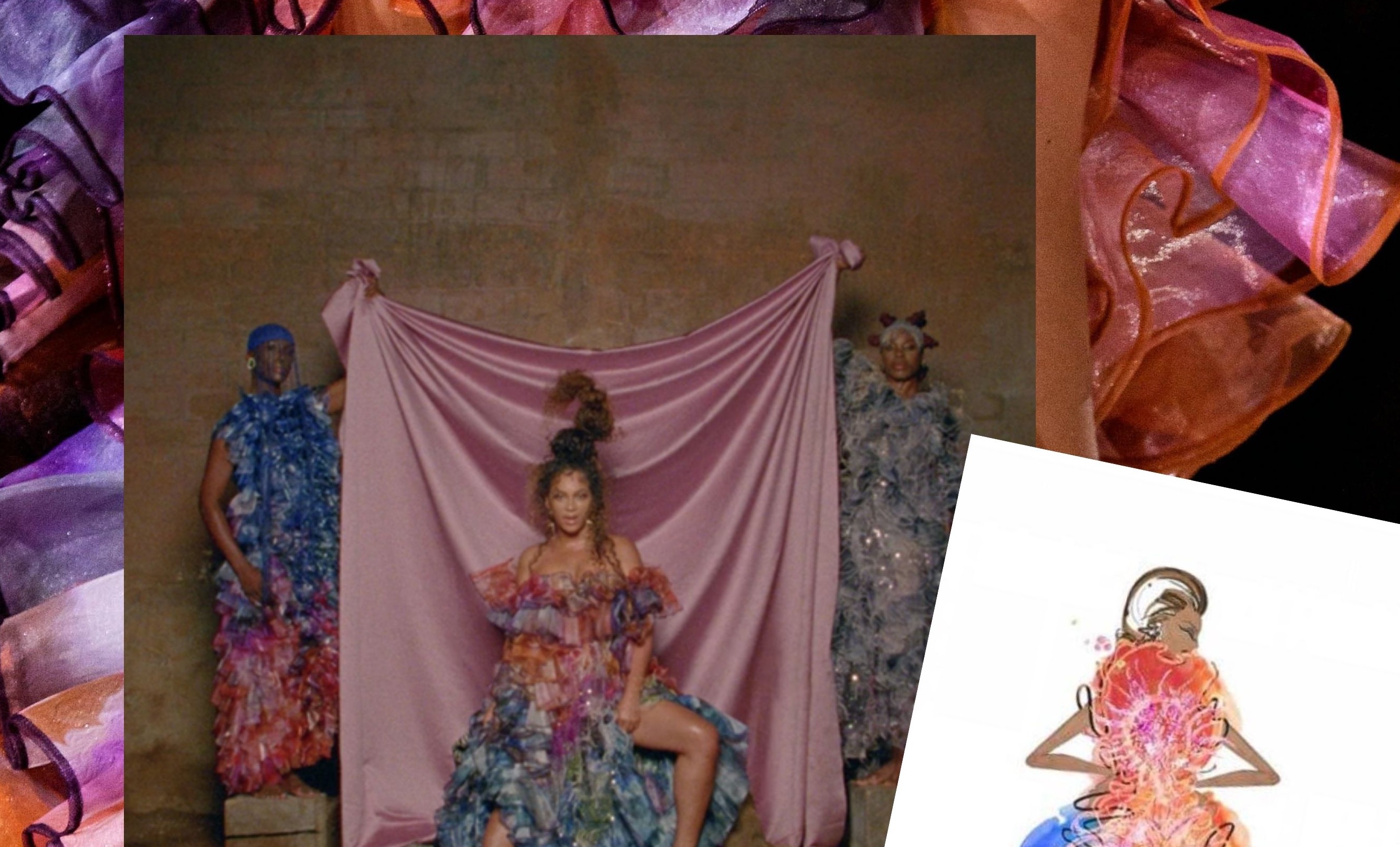 Mary Katrantzou for Beyoncé | Sandra‘s Closet