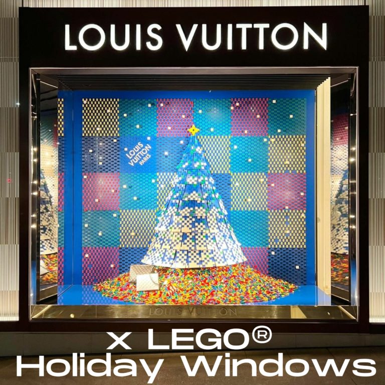 Louis Vuitton x LEGO® Holiday Windows Sandra‘s Closet