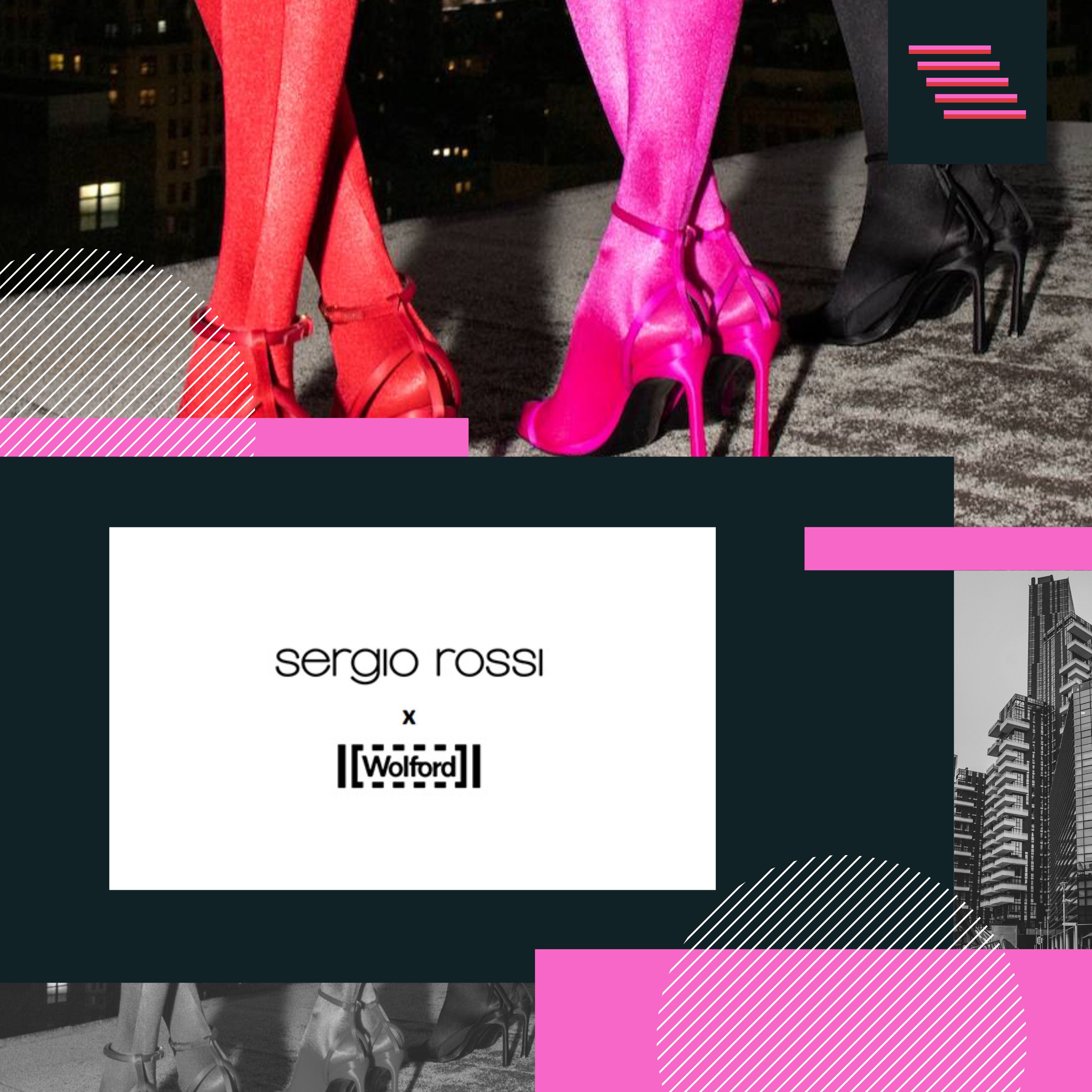 Sergio Rossi x Wolford Sandra s Closet