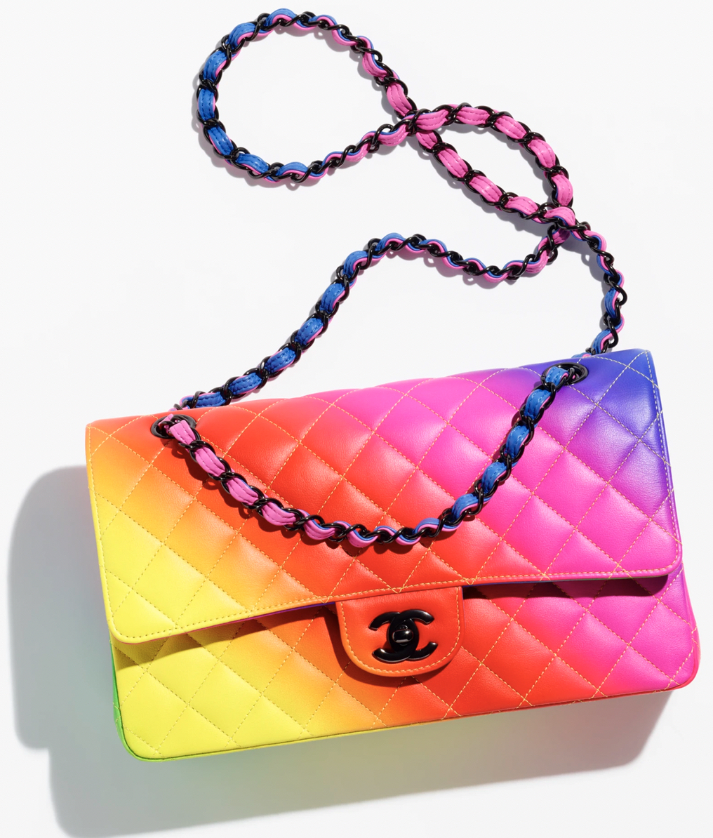 The Amazing CHANEL Rainbow Classic Flap Sandras Closet