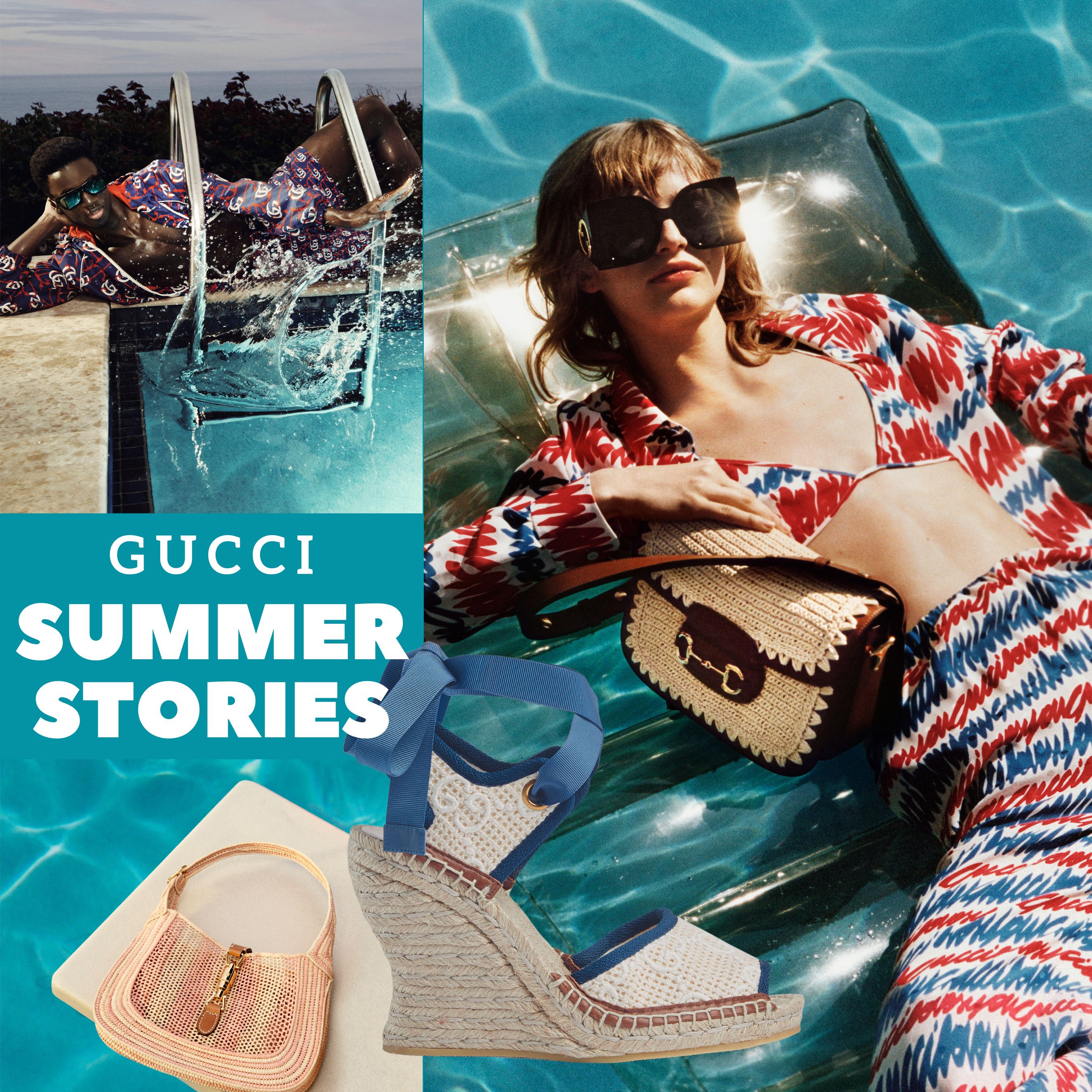 Sunny days are on the horizon. The Gucci Summer Stories collection