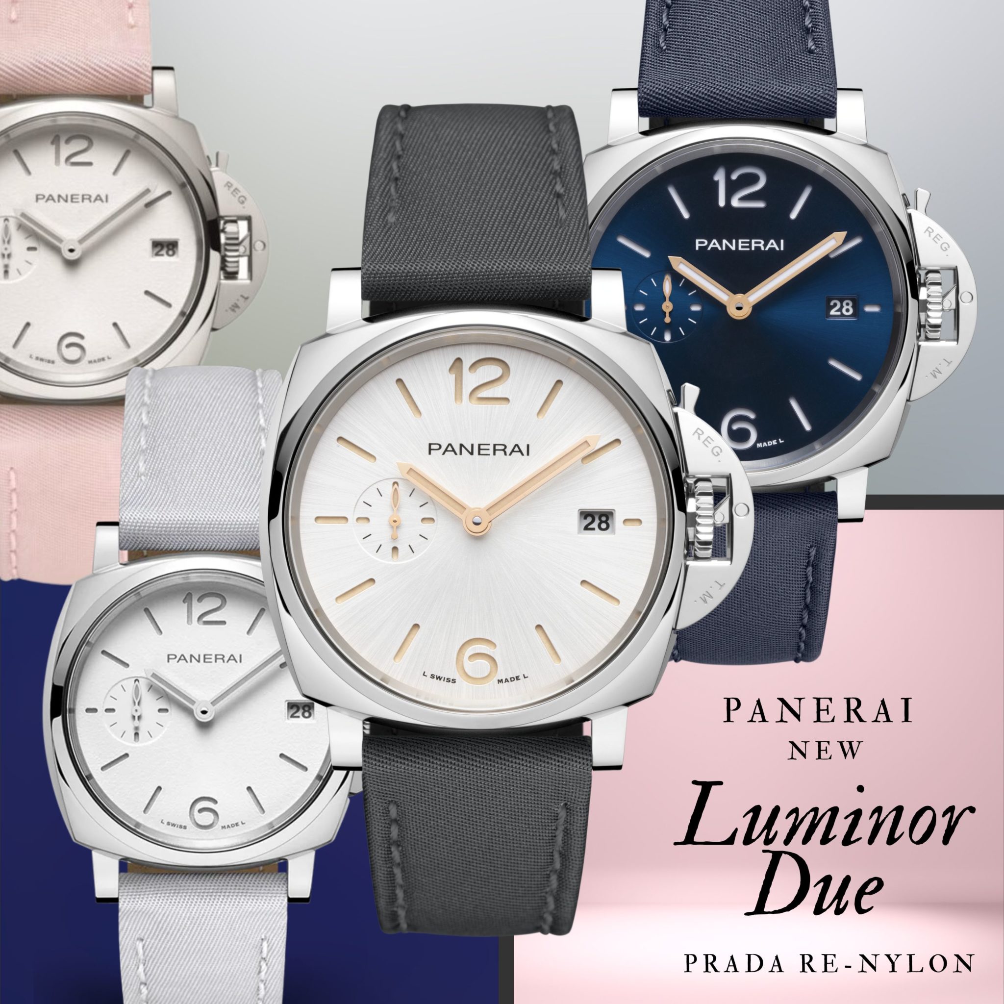 Panerai New Luminor Due Prada Re Nylon Sandra‘s Closet